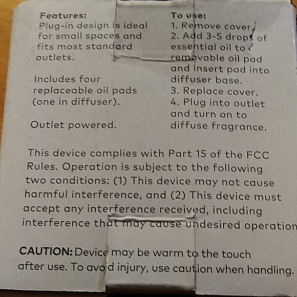 Project 62 plug-in essential oil diffuser - Picture 3 of 6